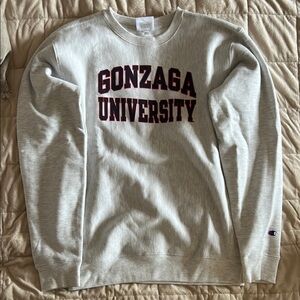Champion Gray Gonzaga University Youth XL Sweatshirt